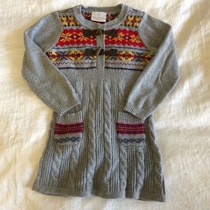 Fair Isle Sweater Dress